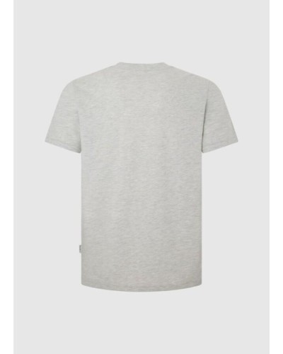 CAMISETA MANGA CORTA CLIFTON LIGHT GREY MARL