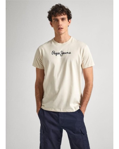 CAMISETA MANGA CORTA EGGO N BASE BEIGE
