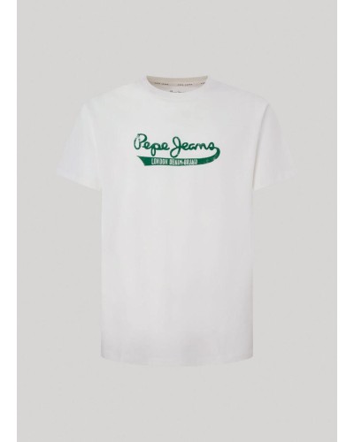 CAMISETA MANGA CORTA CLAUDE OFF WHITE