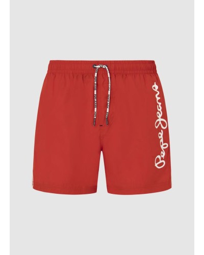 BAÑADOR LOGO SWIMSHORT CHERRY RED