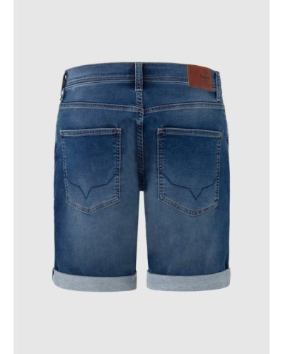 PANTALÓN CORTO VAQUERO SLIM GYMDIGO SHORT DENIM