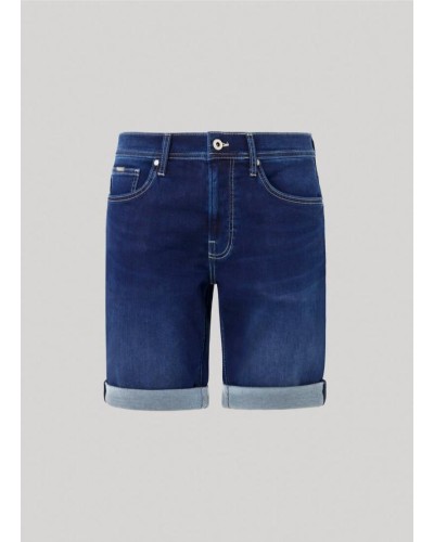 PANTALÓN CORTO VAQUERO SLIM GYMDIGO SHORT DENIM