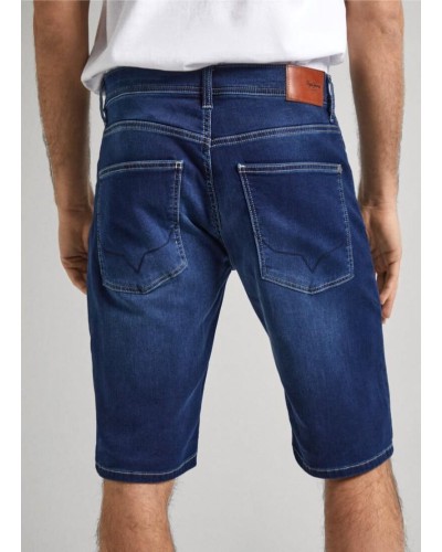 PANTALÓN CORTO VAQUERO SLIM GYMDIGO SHORT DENIM