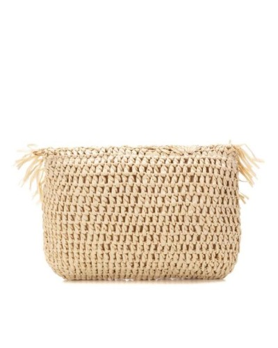 BOLSO SEÑORA RAFIA BEIGE