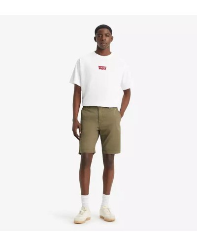 PANTALÓN CORTO XX CHINO SHORTS II BUNKER OLIVE LEATHER