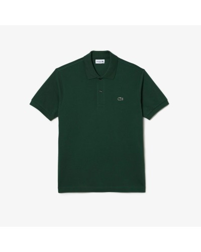 POLO MANGA CORTA SHORT SLEEVED RIBBED COLLAR SHIRT SEQUOIA VERDE OSCURO