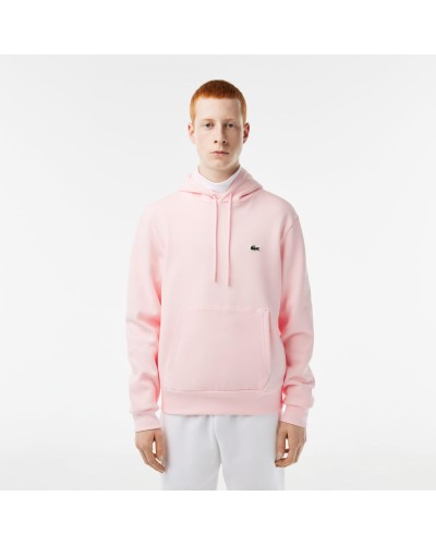 SUDADERA CAPUCHA SWEATSHIRT 84% ALGODÓN 16% POLIÉSTER FLAMINGO ROSA CLARO