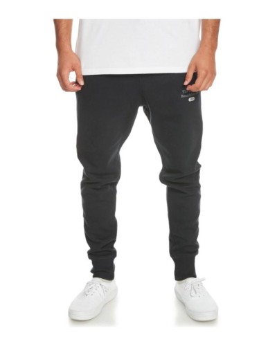 PANTALÓN LARGO EMBOSS SLIM JOGGER BLACK