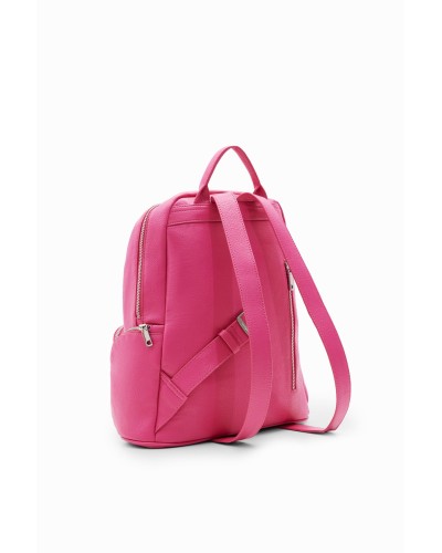 MOCHILA BACK_HALF LOGO CHESTER FUCSIA