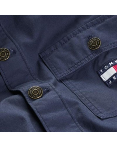 SOBRECAMISA MANGA CORTA TJM CLASSIC SOLID OVERSHIRT TWILIGHT NAVY