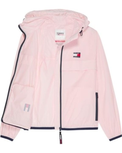 CHAQUETA CAPUCHA TJW PCKABLE TECH CHICAGO ZIPTRRU FAINT PINK