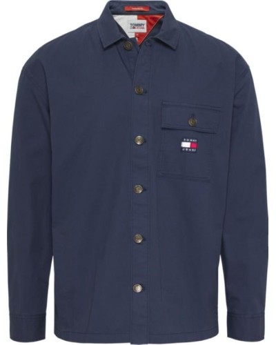 SOBRECAMISA MANGA CORTA TJM CLASSIC SOLID OVERSHIRT TWILIGHT NAVY
