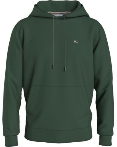 SUDADERA CAPUCHA TJM REGULAR FLEECE HOODIE COLLEGIATE GREEN