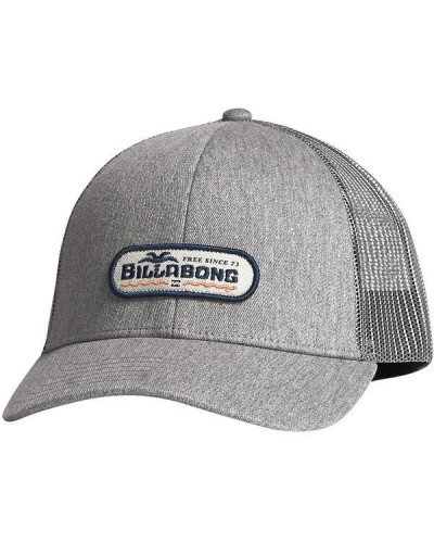 GORRA WALLED TRUCKER POLYESTER/COTTON HEATHER GREY