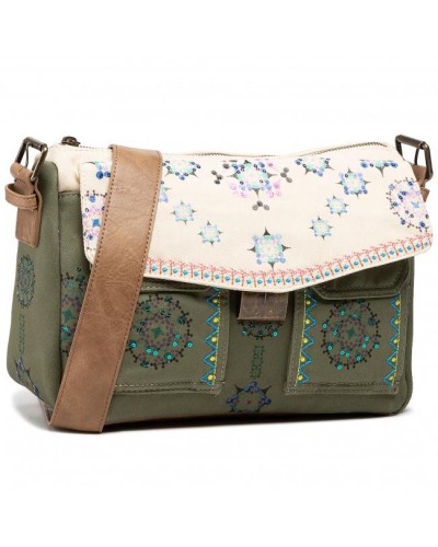 BOLSO MILIBELLINI LIVERPOOL 100% ALGODON CAQUI