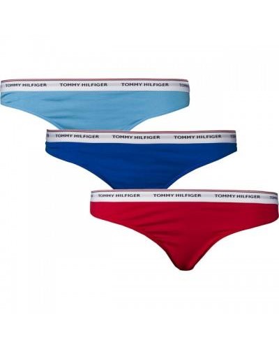 TANGA 3P THONG CARDINAL/BLUE INDIGO/FADED DENIM