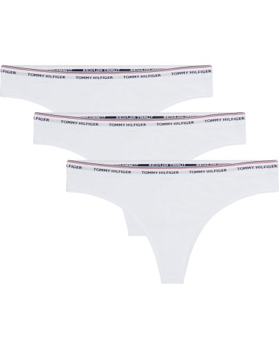 TANGA 3P THONG 95% ALGODON 5% ELASTANE WHITE/WHITE/WHITE