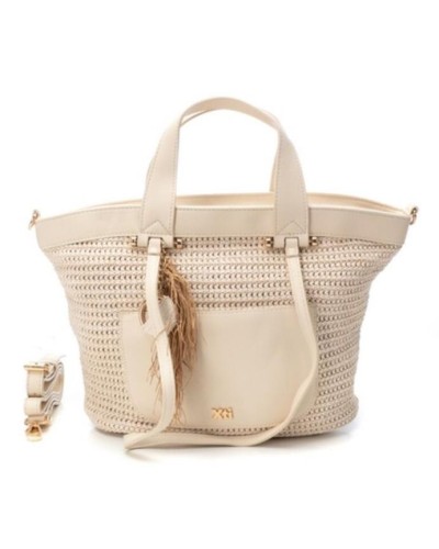 BOLSO SEÑORA RAFIA BEIGE