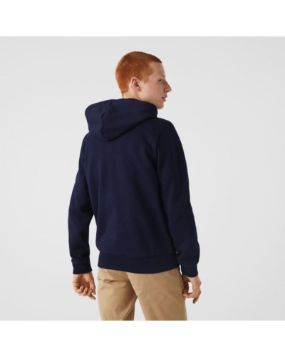 SUDADERA CAPUCHA CREMALLERA SWEATSHIRT 84% ALGODÓN 16% POLIÉSTER CLASSIC FIT NAVY BLUE