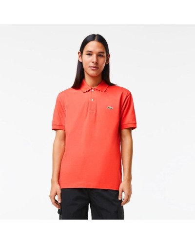 POLO MANGA CORTA SHORT SLEEVED RIBBED COLLAR SHIRT 100% ALGODÓN WATERMELON