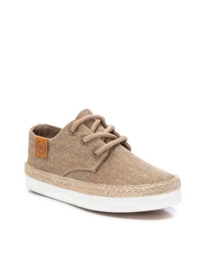 ZAPATO NIÑO LONA TAUPE