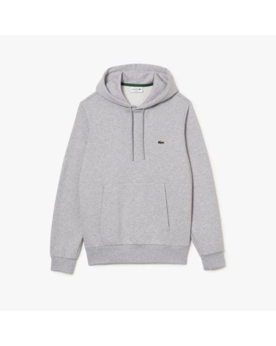 SUDADERA CAPUCHA SWEATSHIRT 84% ALGODÓN 16% POLIÉSTER CLASSIC FIT SILVER CHINE