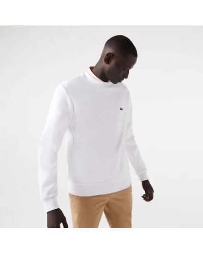 SUDADERA SWEATSHIRT 84% ALGODÓN 16% POLIÉSTER CLASSIC FIT WHITE