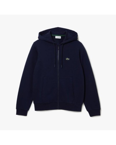 SUDADERA CAPUCHA CREMALLERA SWEATSHIRT 84% ALGODÓN 16% POLIÉSTER CLASSIC FIT NAVY BLUE