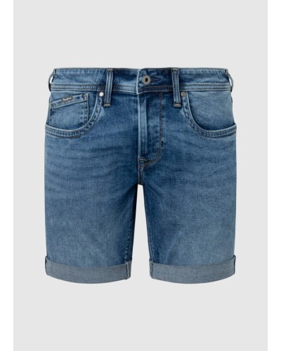 PANTALÓN CORTO VAQUERO HATCH SHORT 99% ALGODÓN 1% ELASTANO DENIM