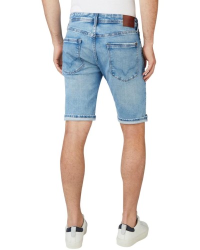 PANTALÓN CORTO VAQUERO STANLEY SHORT 99% ALGODÓN 1% ELASTANO DENIM