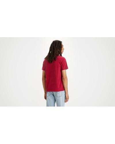 CAMISETA MANGA CORTA SS ORIGINAL HM TEE 100% ALGODÓN RUMBA RED HEATHER