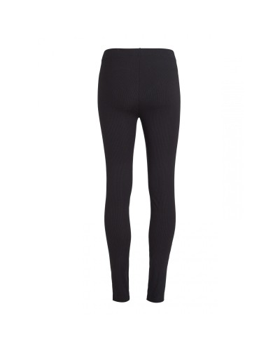 LEGGINS TJW CENTER BADGE SLIT LEGGING BLACK