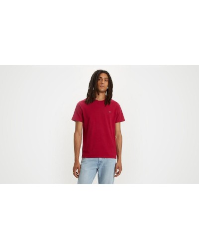 CAMISETA MANGA CORTA SS ORIGINAL HM TEE 100% ALGODÓN RUMBA RED HEATHER