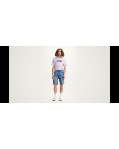 PANTALÓN CORTO VAQUERO LEVI’S® STANDARD JEAN SHORTS 99% ALGODÓN 1% ELASTANO TEJIDO DENIM AJUSTE ESTÁNDAR MEDIUM BLUE