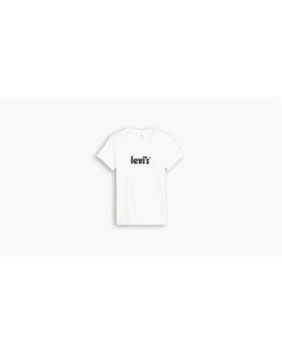 CAMISETA MANGA CORTA LEVI’S® WOMENS LOGO PERFECT T-SHIRT - SEASONAL POSTER LOGO SUGAR SWIZZLE 100% ALGODÓN AJUSTE ESTÁNDAR 100% 