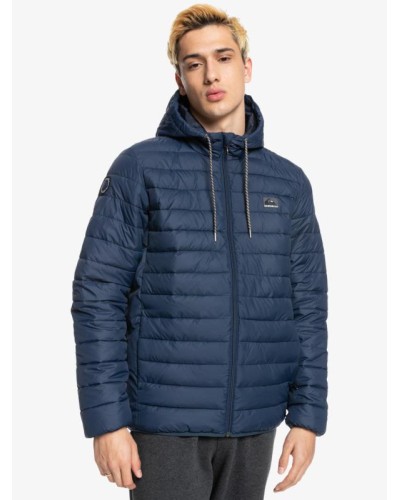 ABRIGO SCALY HOOD NAVY BL