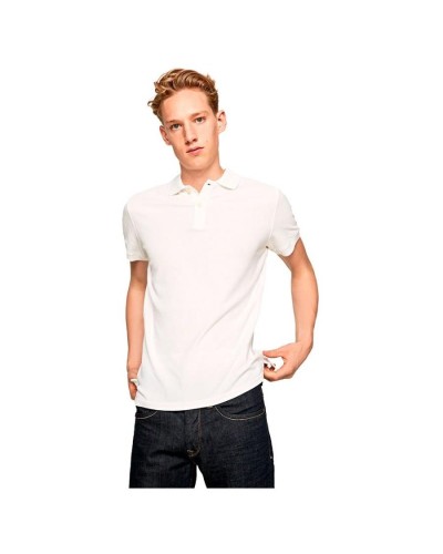 POLO VINCENT N 90% Cotton, 10% Viscose WHITE