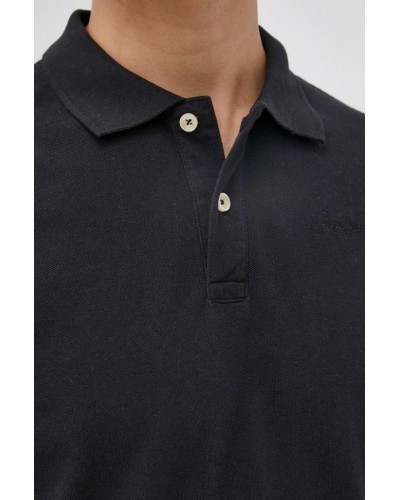 POLO MANGA CORTA VINCENT N 90% Cotton, 10% Viscose BLACK