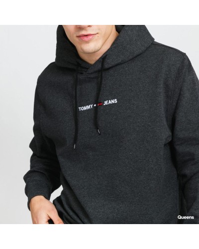 SUDADERA CAPUCHA TJM STRAIGHT LOGO HOODIE BDS BLACK