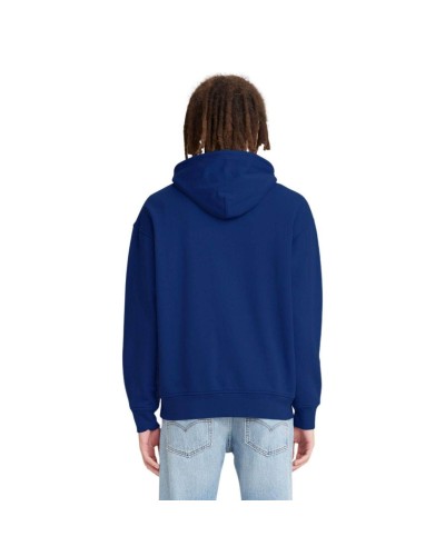 SUDADERA CAPUCHA T2 Relaxed Graphic Po - SSNL POSTER HOODIE SURF BLUE