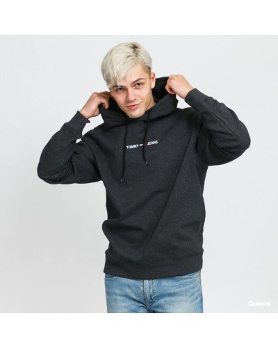 SUDADERA CAPUCHA TJM STRAIGHT LOGO HOODIE BDS BLACK