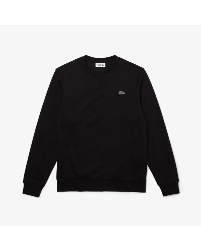 SUDADERA LACOSTE SWEATSHIRT 83% ALGODON 17% POLYESTER NEGRO