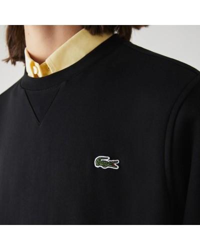 SUDADERA LACOSTE SWEATSHIRT 83% ALGODON 17% POLYESTER NEGRO