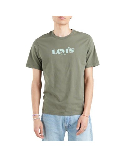 CAMISETA MANGA CORTA SS RELAXED FIT TEE - MV LOGO SSNL DUSTY OLIVE