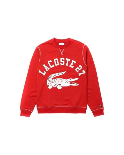 SUDADERA LACOSTE 27 82% ALGODON 18% POLYESTER CINABRE