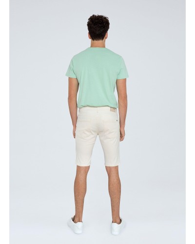 PANTALON CORTO VAQUERO STANLEY SHORT 97% COTTON, 3% ELASTANE DENIM