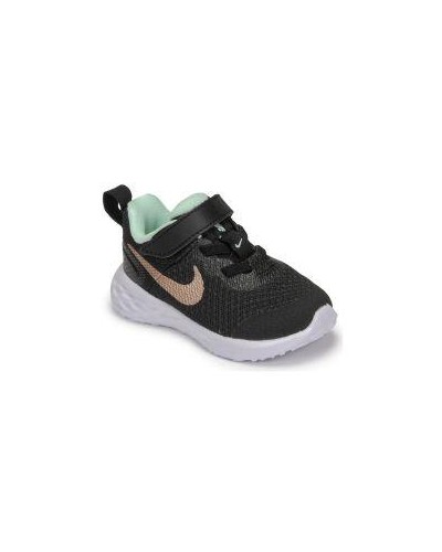 DEPORTIVO RUNNING Nike Revolution 6 Baby/Toddler Shoe NEGRO / BRONCE