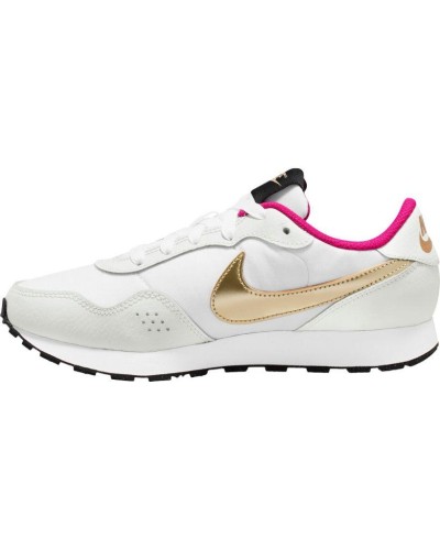 DEPORTIVO Nike Md Valiant Big Kids amortiguación de espuma suela goma BLANCO/PLATA/NEGRO