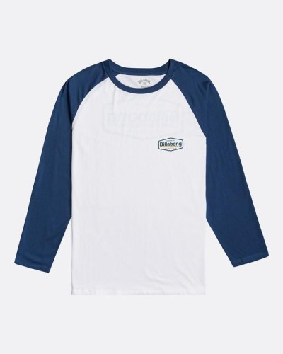 CAMISETA MANGA LARGA MONTANA LS BOY 100% COTTON DENIM BLUE