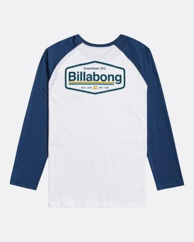 CAMISETA MANGA LARGA MONTANA LS BOY 100% COTTON DENIM BLUE